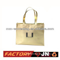 2014Custom Cheap Non Woven Bag Gold Foil Laminated